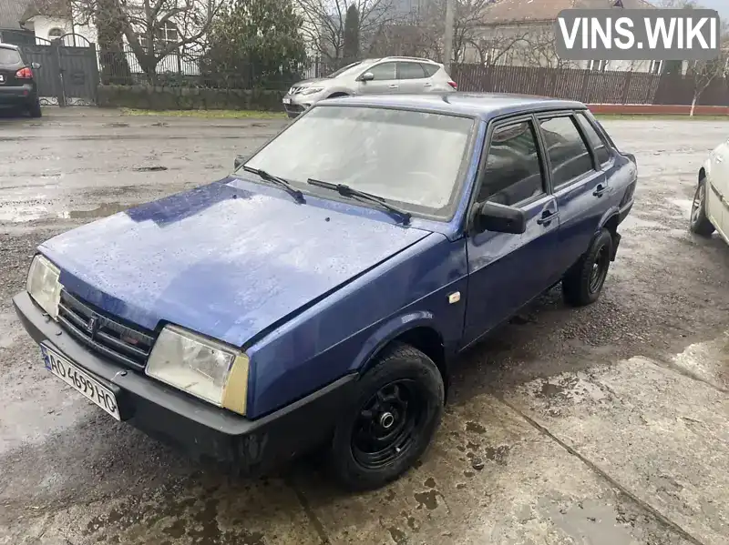 Седан ВАЗ / Lada 21099 2003 1.5 л. обл. Закарпатская, Мукачево - Фото 1/10