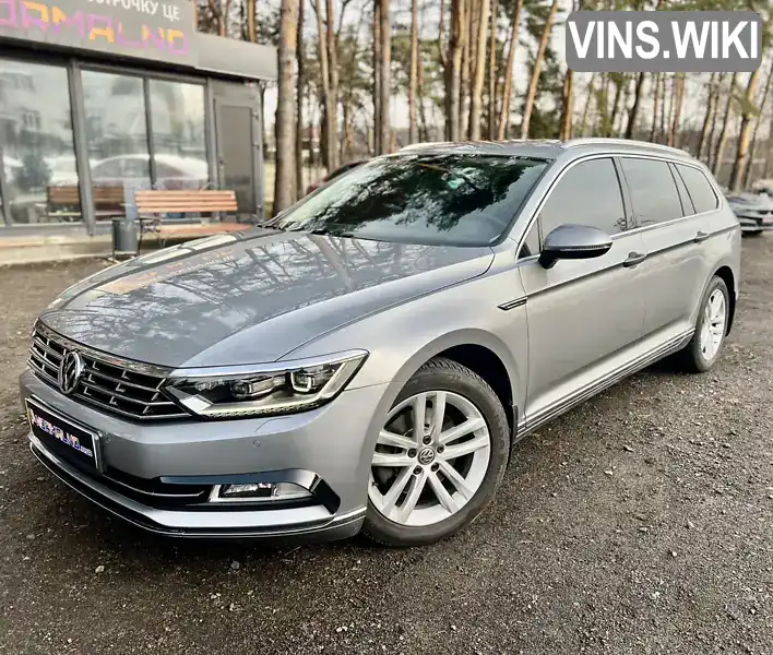 Універсал Volkswagen Passat 2018 2 л. Автомат обл. Житомирська, Звягель - Фото 1/21