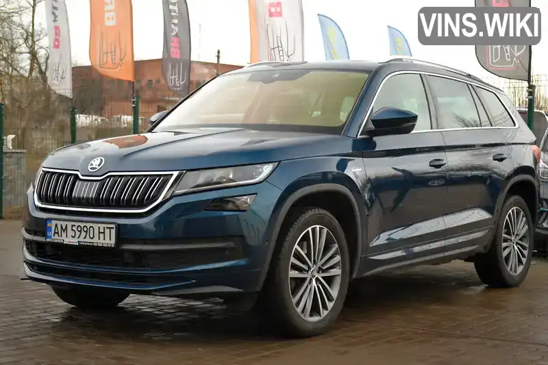 Позашляховик / Кросовер Skoda Kodiaq 2019 2 л. Автомат обл. Житомирська, Бердичів - Фото 1/21