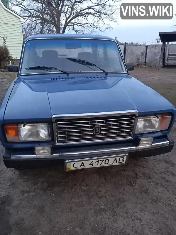 Седан ВАЗ / Lada 2107 2005 1.45 л. обл. Черкасская, Золотоноша - Фото 1/10