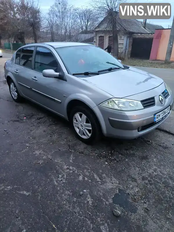 Седан Renault Megane 2004 1.5 л. Ручная / Механика обл. Житомирская, Бердичев - Фото 1/21