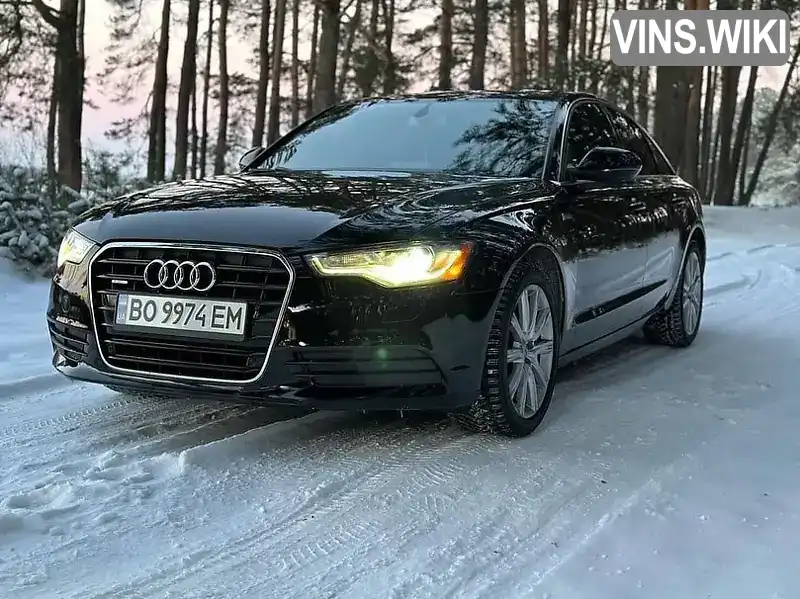 Седан Audi A6 2013 3 л. Автомат обл. Тернопільська, Тернопіль - Фото 1/21