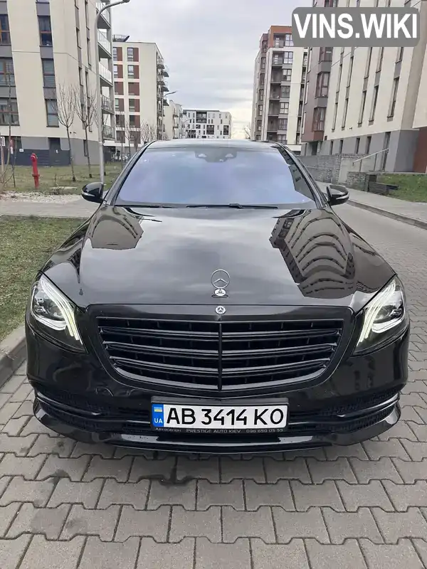 Седан Mercedes-Benz S-Class 2018 2.99 л. Автомат обл. Вінницька, Вінниця - Фото 1/21