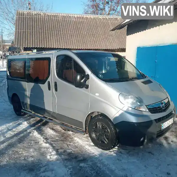 Мінівен Opel Vivaro 2007 null_content л. Ручна / Механіка обл. Тернопільська, Тернопіль - Фото 1/11