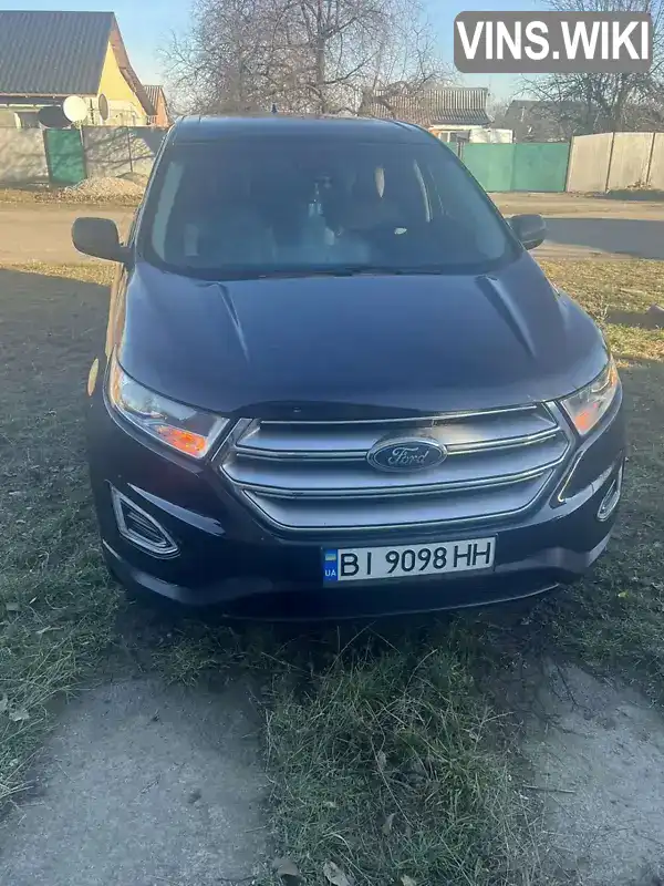 Позашляховик / Кросовер Ford Edge 2017 2 л. Автомат обл. Полтавська, Полтава - Фото 1/21