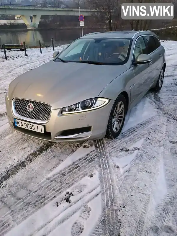 Универсал Jaguar XF 2014 2.18 л. Автомат обл. Киевская, Киев - Фото 1/13