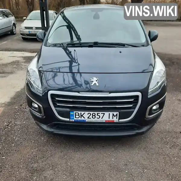 Позашляховик / Кросовер Peugeot 3008 2013 1.6 л. Ручна / Механіка обл. Рівненська, Рівне - Фото 1/17