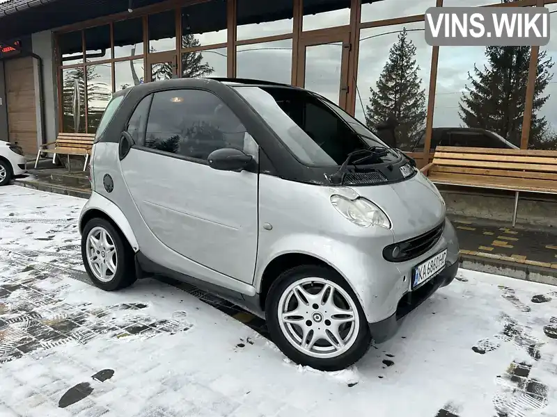 Купе Smart Fortwo 2006 0.8 л. Робот обл. Київська, Київ - Фото 1/9