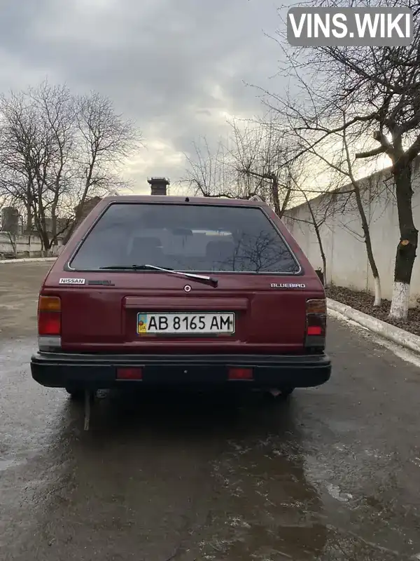 JN10WEU11U0035365 Nissan Bluebird 1988 Универсал  Фото 6