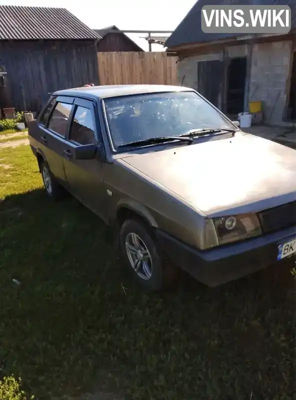 Седан ВАЗ / Lada 21099 2002 1.5 л. Ручна / Механіка обл. Рівненська, Березне - Фото 1/9