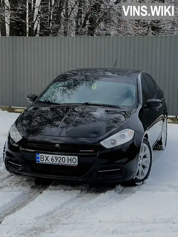 Седан Dodge Dart 2012 2 л. Автомат обл. Хмельницкая, Хмельницкий - Фото 1/21