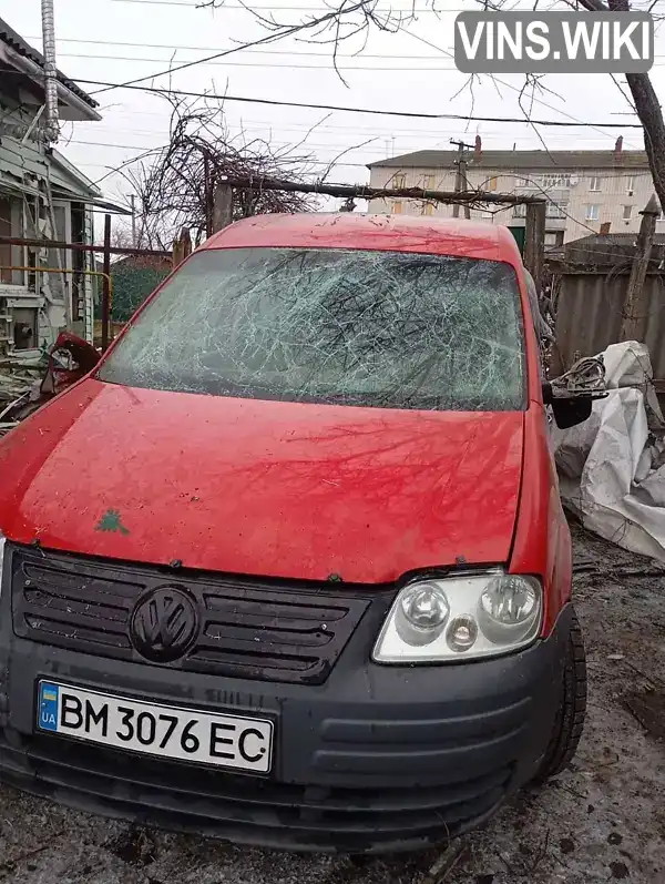 Мінівен Volkswagen Caddy 2004 1.9 л. Ручна / Механіка обл. Сумська, location.city.seredyna_buda - Фото 1/11