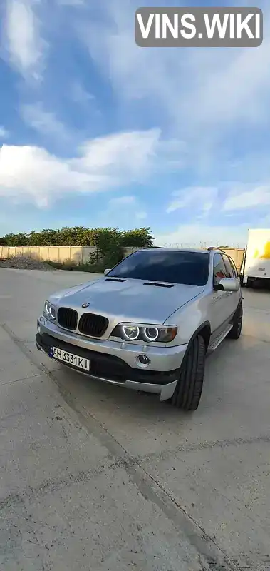 Внедорожник / Кроссовер BMW X5 2003 2.98 л. Автомат обл. Донецкая, Краматорск - Фото 1/18