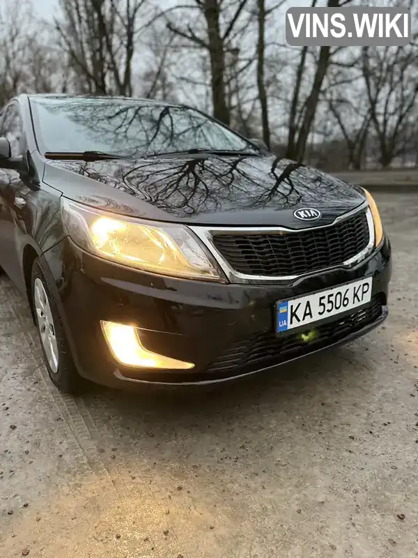 Седан Kia Rio 2012 1.59 л. Автомат обл. Сумська, Суми - Фото 1/16