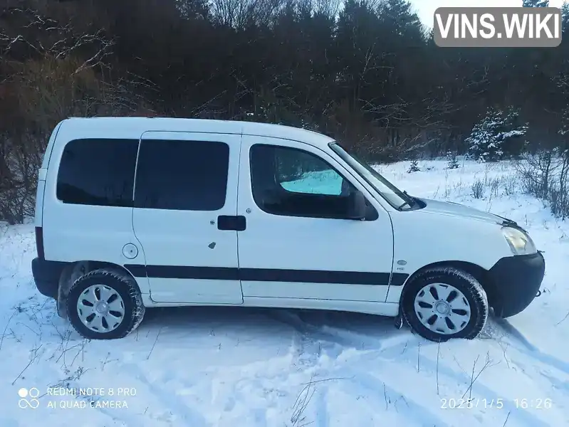 Мінівен Peugeot Partner 2005 2 л. Ручна / Механіка обл. Львівська, Золочів - Фото 1/9