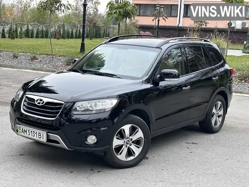 Позашляховик / Кросовер Hyundai Santa FE 2012 2.2 л. Автомат обл. Житомирська, Звягель - Фото 1/21