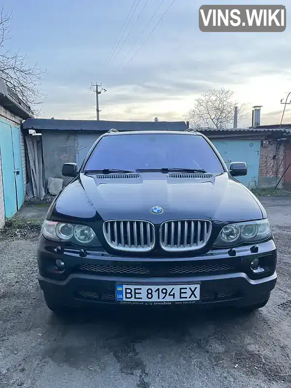 Внедорожник / Кроссовер BMW X5 2005 2.99 л. Автомат обл. Николаевская, Первомайск - Фото 1/11