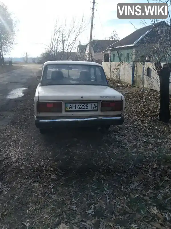 Седан ВАЗ / Lada 2107 1988 1.5 л. Ручна / Механіка обл. Черкаська, Жашків - Фото 1/5