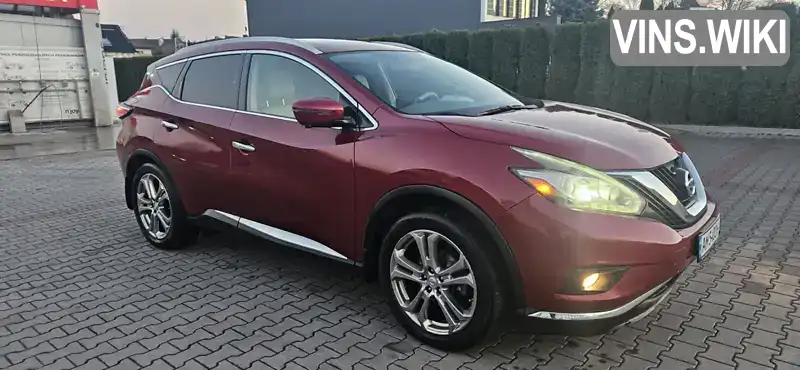 Позашляховик / Кросовер Nissan Murano 2018 3.5 л. Варіатор обл. Житомирська, Житомир - Фото 1/19