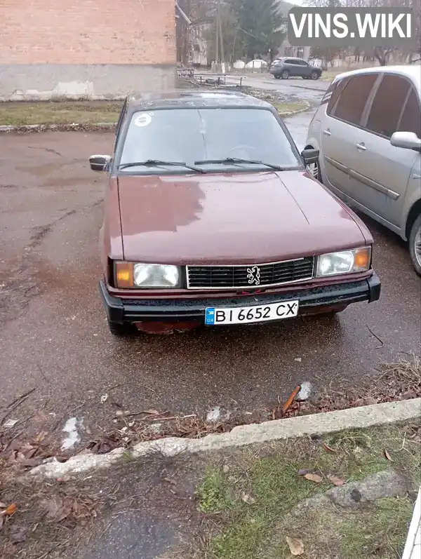 Седан Peugeot 305 1986 1.5 л. Ручна / Механіка обл. Полтавська, Полтава - Фото 1/13