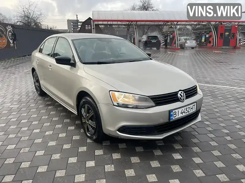 Седан Volkswagen Jetta 2012 1.98 л. Автомат обл. Полтавська, Полтава - Фото 1/16