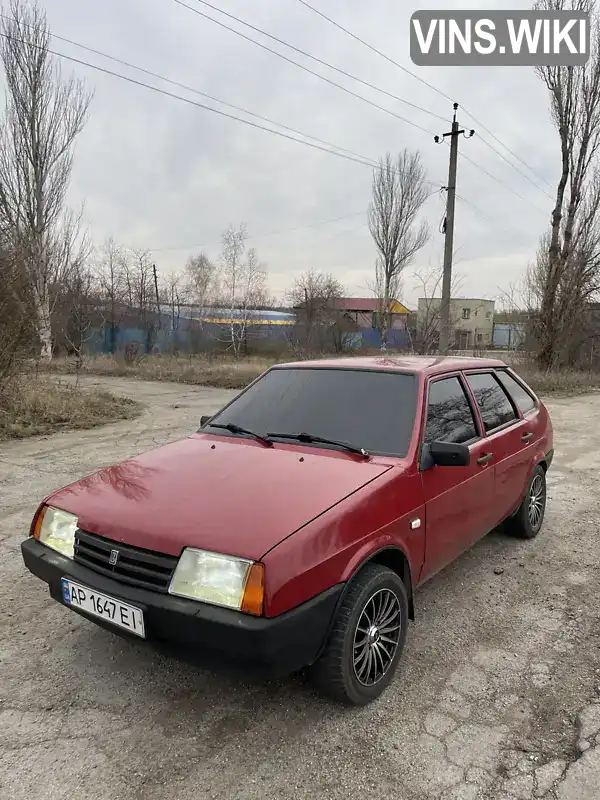 Хетчбек ВАЗ / Lada 2109 1995 1.29 л. Ручна / Механіка обл. Запорізька, Запоріжжя - Фото 1/9