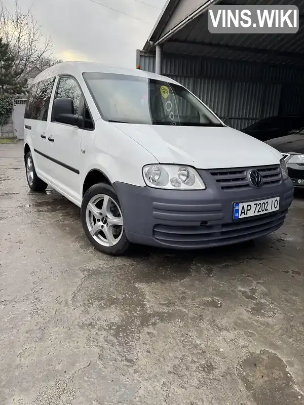 Мінівен Volkswagen Caddy 2008 1.9 л. Ручна / Механіка обл. Запорізька, Запоріжжя - Фото 1/14