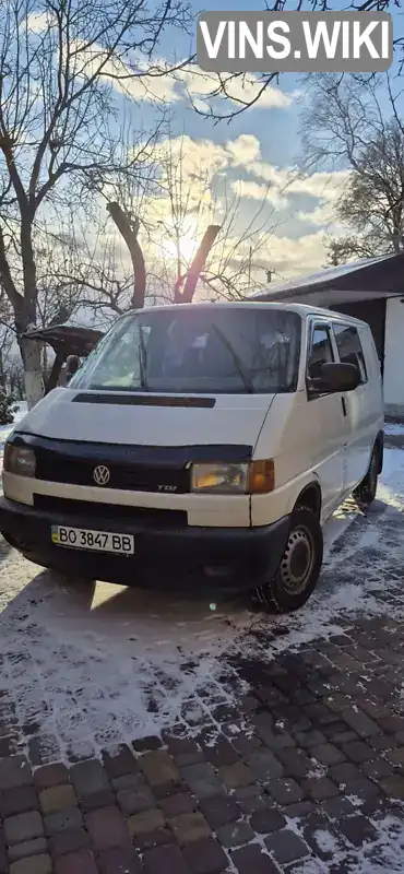 WV1ZZZ70Z1H150029 Volkswagen Transporter 2001 Минивэн 2.4 л. Фото 1