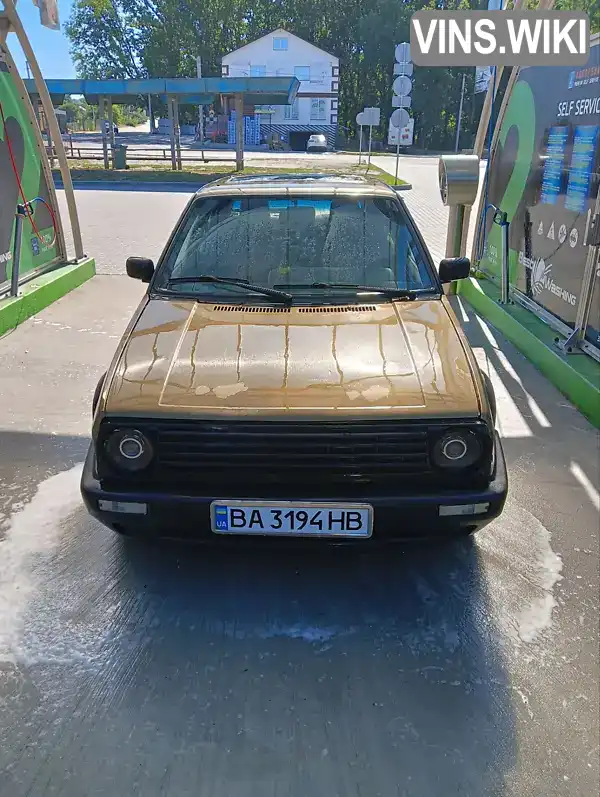 Хэтчбек Volkswagen Golf 1986 1.78 л. Ручная / Механика обл. Кировоградская, Кропивницкий (Кировоград) - Фото 1/7