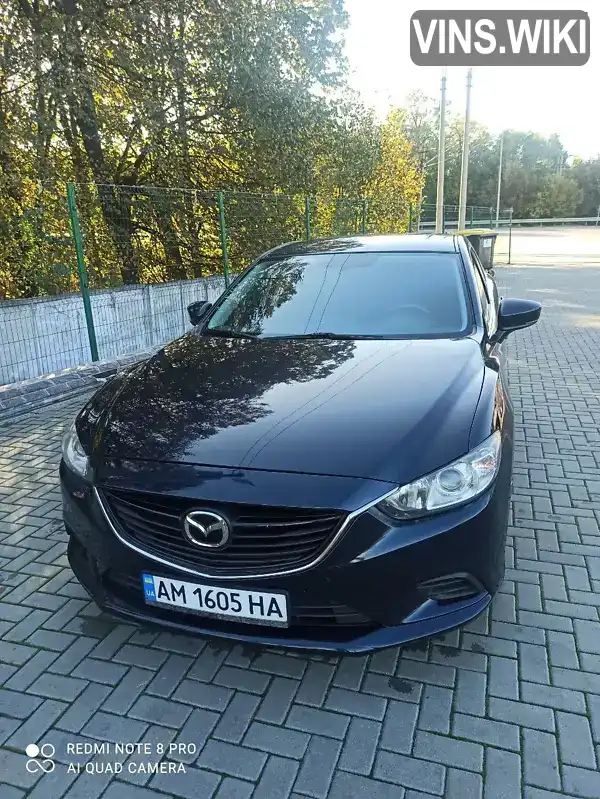 Седан Mazda 6 2017 2.49 л. Автомат обл. Житомирська, Житомир - Фото 1/21