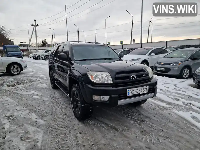 Позашляховик / Кросовер Toyota 4Runner 2004 null_content л. Автомат обл. Тернопільська, Тернопіль - Фото 1/21