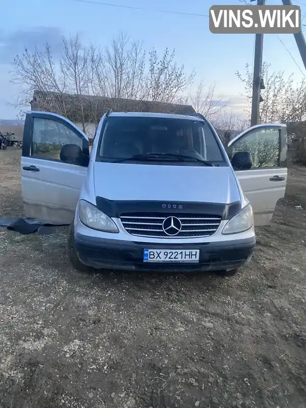 WDF63960313106580 Mercedes-Benz Vito 2005 Мінівен 2.15 л. Фото 2