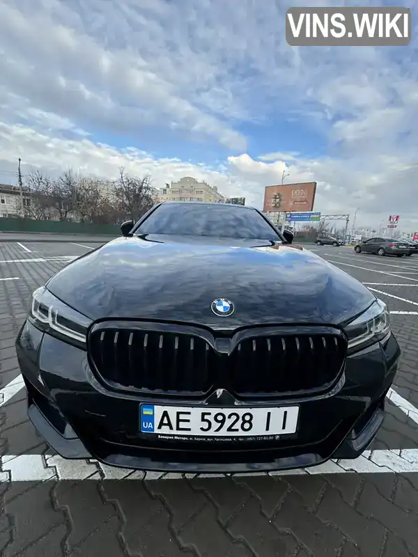 Седан BMW 5 Series 2021 3 л. Автомат обл. Київська, Київ - Фото 1/21