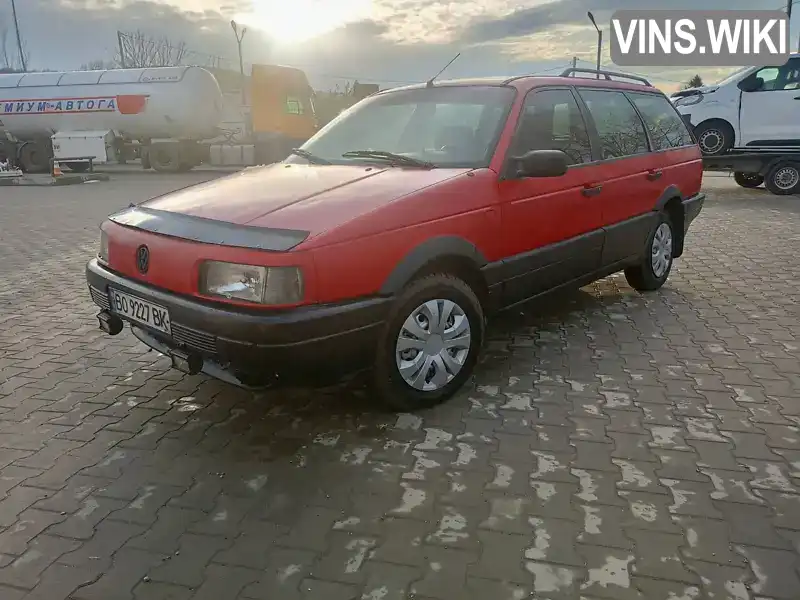 Універсал Volkswagen Passat 1991 2 л. Ручна / Механіка обл. Тернопільська, Тернопіль - Фото 1/21