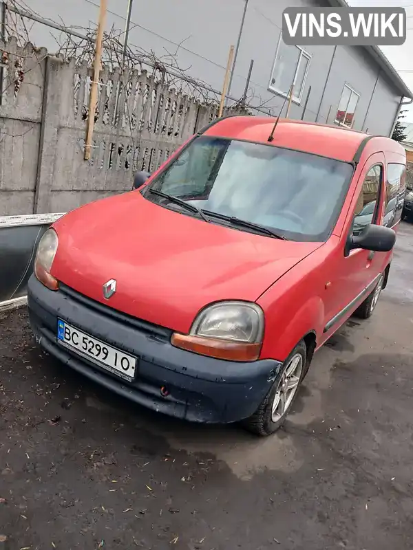 Минивэн Renault Kangoo 1999 1.87 л. Ручная / Механика обл. Винницкая, Винница - Фото 1/12