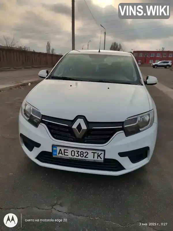 Седан Renault Logan 2018 1 л. Ручная / Механика обл. Днепропетровская, Днепр (Днепропетровск) - Фото 1/8