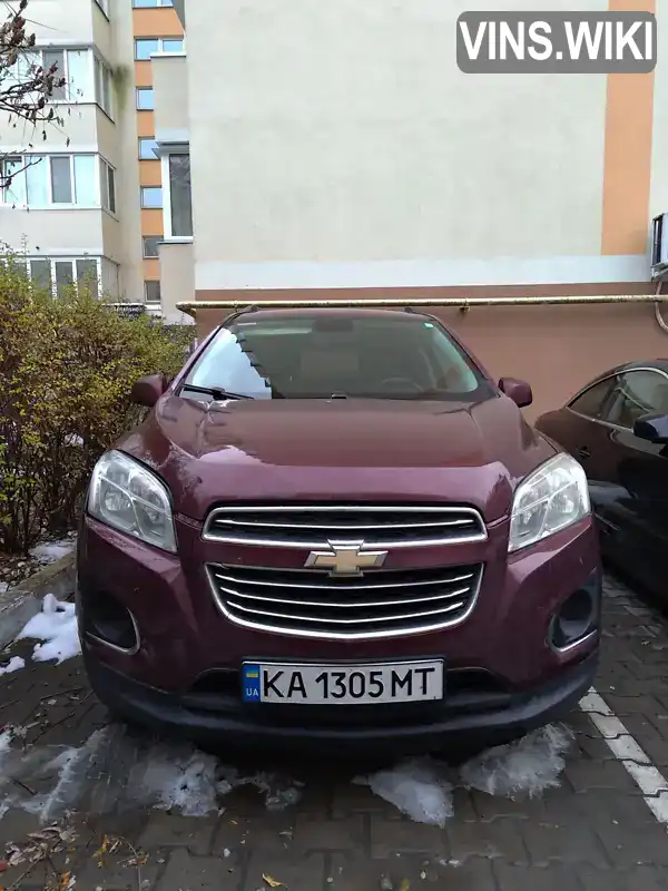 Позашляховик / Кросовер Chevrolet Trax 2016 1.4 л. обл. Дніпропетровська, Дніпро (Дніпропетровськ) - Фото 1/21