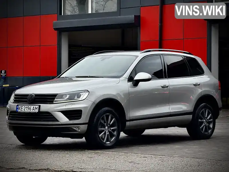 Позашляховик / Кросовер Volkswagen Touareg 2016 3 л. Автомат обл. Запорізька, Запоріжжя - Фото 1/14