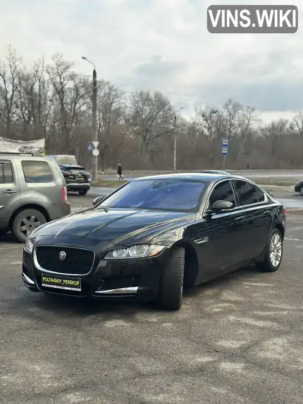 Седан Jaguar XF 2016 3 л. Автомат обл. Полтавская, Полтава - Фото 1/16