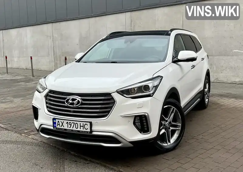 Внедорожник / Кроссовер Hyundai Grand Santa Fe 2018 2.2 л. Автомат обл. Киевская, Киев - Фото 1/21