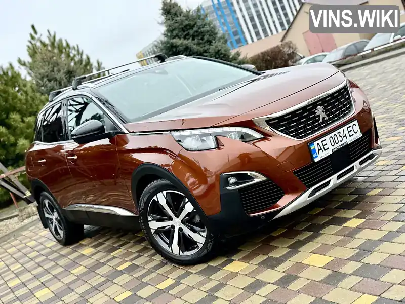 Позашляховик / Кросовер Peugeot 3008 2017 2 л. Автомат обл. Дніпропетровська, Дніпро (Дніпропетровськ) - Фото 1/21