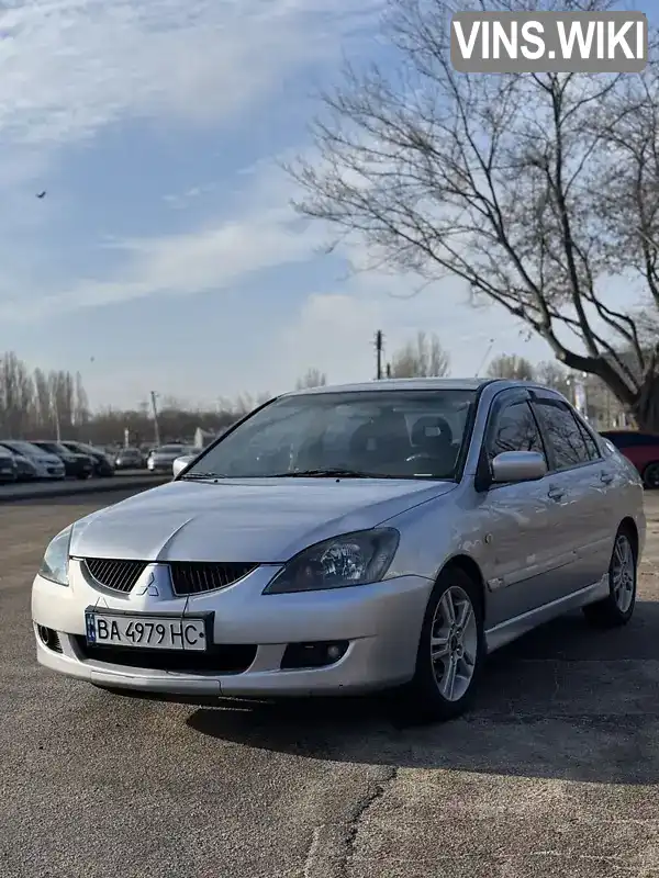 Седан Mitsubishi Lancer 2005 2 л. Ручная / Механика обл. Кировоградская, Кропивницкий (Кировоград) - Фото 1/9