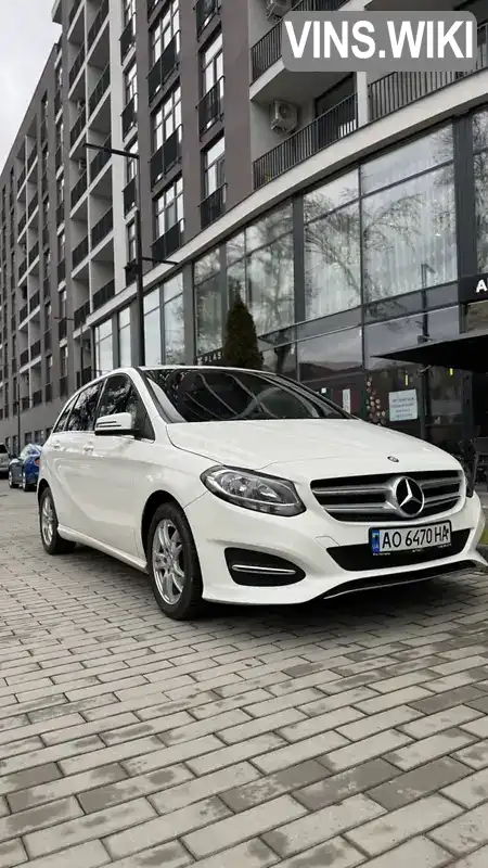 Хэтчбек Mercedes-Benz B-Class 2015 1.5 л. Автомат обл. Закарпатская, Ужгород - Фото 1/21