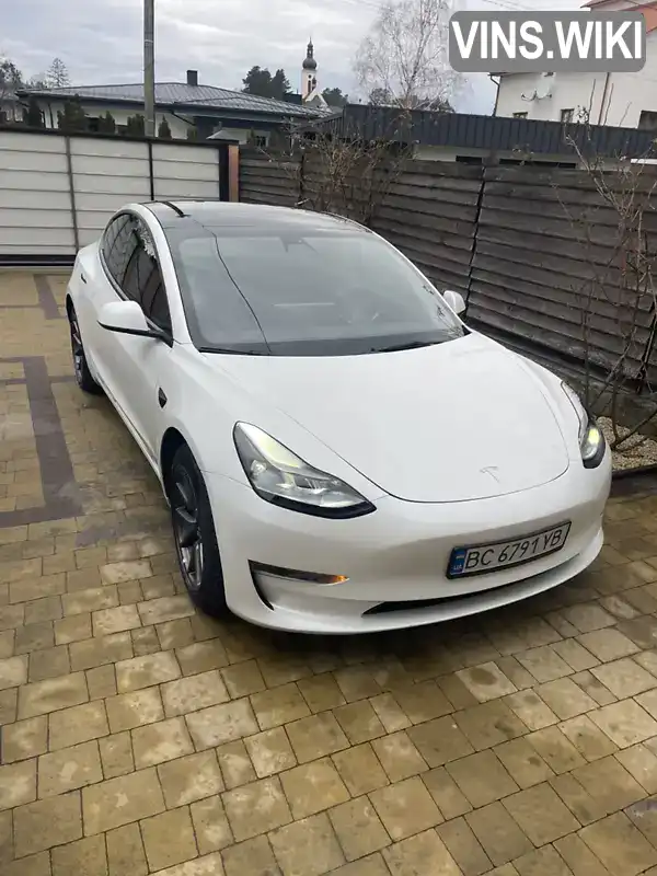 5YJ3E1EB4NF309283 Tesla Model 3 2022 Седан  Фото 2