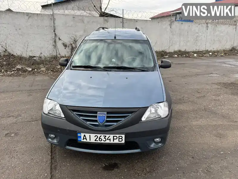 Седан Dacia Logan 2008 1.6 л. Ручна / Механіка обл. Київська, Київ - Фото 1/10