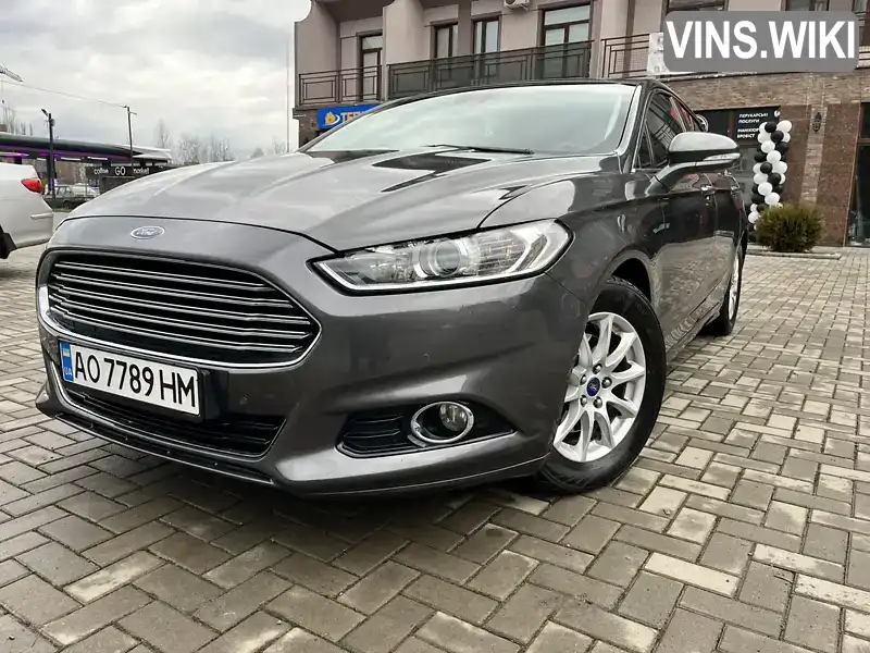 Лифтбек Ford Mondeo 2014 2 л. Ручная / Механика обл. Закарпатская, Ужгород - Фото 1/21