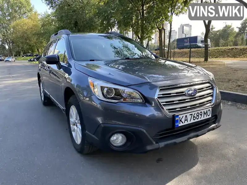 Універсал Subaru Outback 2017 2.5 л. Варіатор обл. Київська, Київ - Фото 1/21