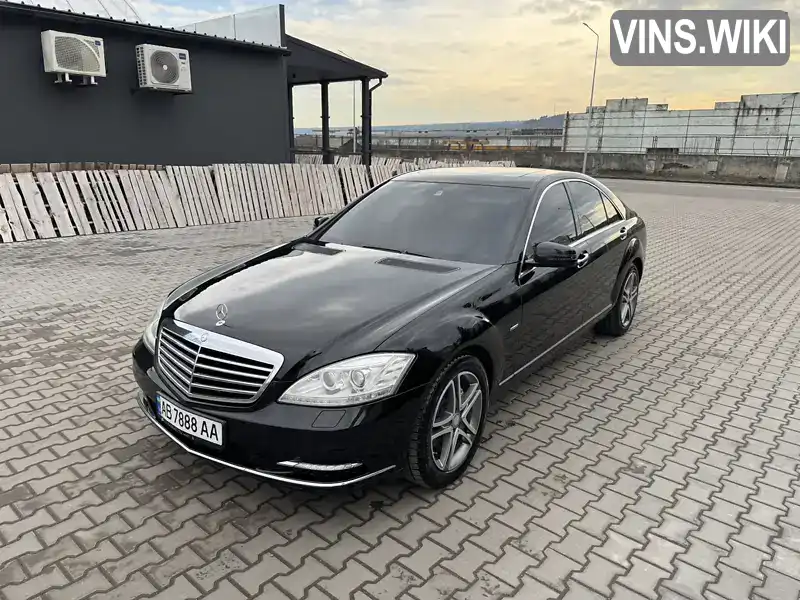 Седан Mercedes-Benz S-Class 2010 3 л. Автомат обл. Вінницька, Могилів-Подільський - Фото 1/21