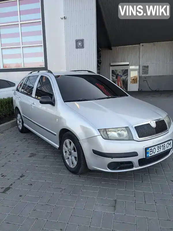 Універсал Skoda Fabia 2006 1.42 л. Ручна / Механіка обл. Хмельницька, Кам'янець-Подільський - Фото 1/18