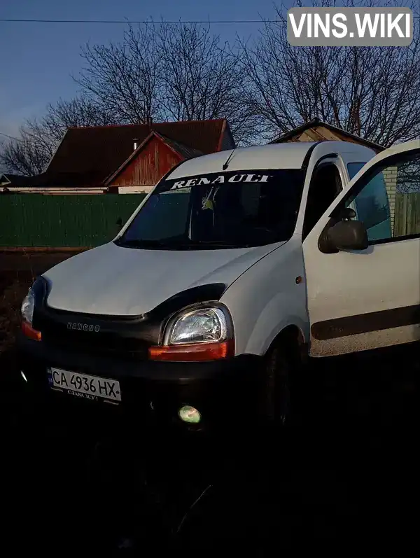 Мінівен Renault Kangoo 2001 1.87 л. Ручна / Механіка обл. Черкаська, Черкаси - Фото 1/9